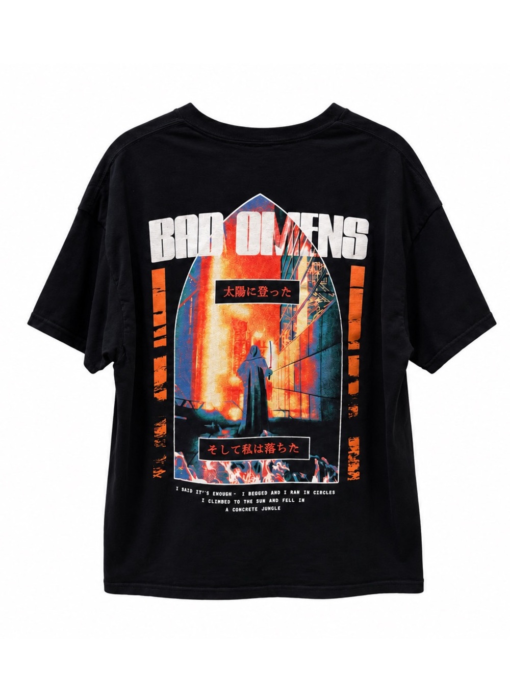 Bad Omens Men’s XL Black Graphic Band T-Shirt
